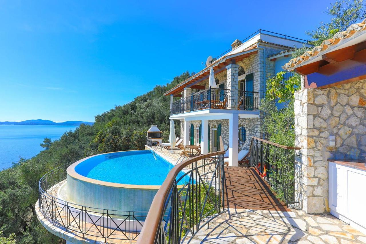 House On The Rocks Villa Katávolos Dış mekan fotoğraf