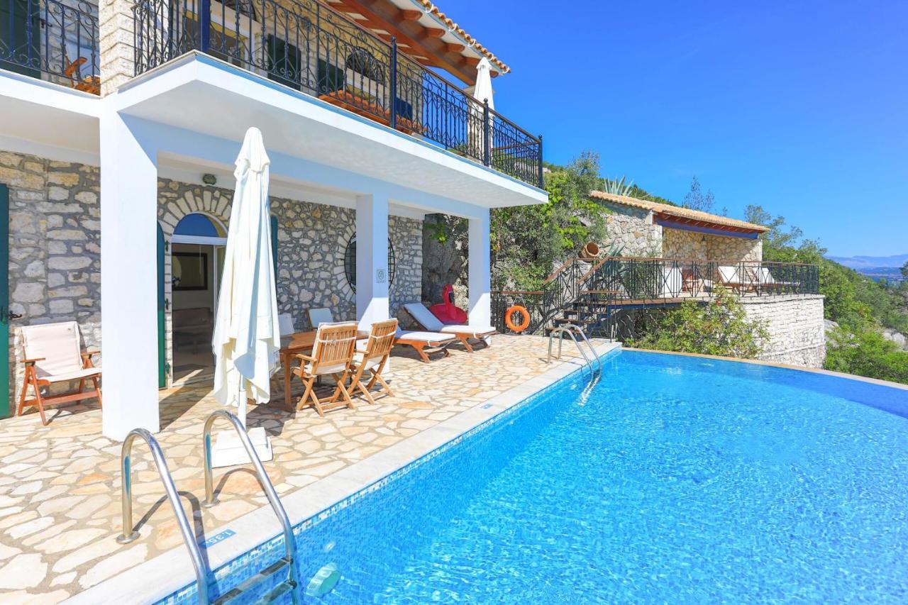 House On The Rocks Villa Katávolos Dış mekan fotoğraf