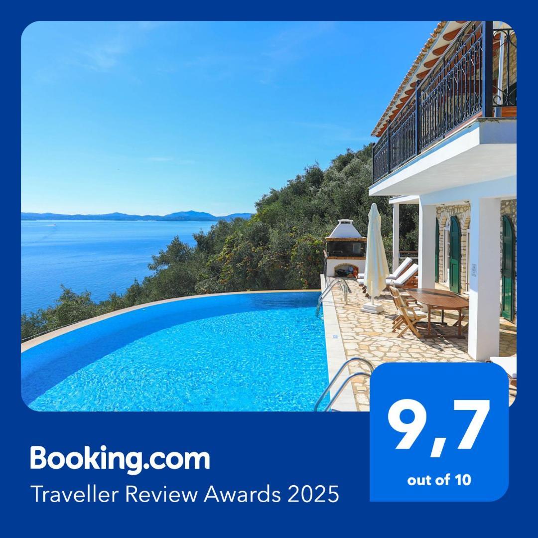 House On The Rocks Villa Katávolos Dış mekan fotoğraf